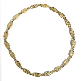 Christian Dior-Dior Vintage CD Logo Link Necklace-Other