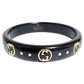 Gucci Men's K18 Interlocking G Icon Band Ring Other