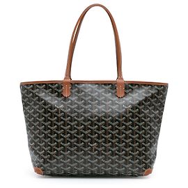 Goyard Noir Goyardine Artois PM Noir