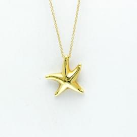 Tiffany & Co-Tiffany Starfish Gold Necklace-Golden