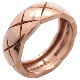 Chanel-Chanel 18K Pink Gold Band Ring-Other