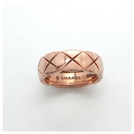 Chanel-Chanel 18K Pink Gold Band Ring-Other