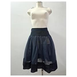 Fendi-Jupes-Bleu Marine