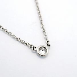 Tiffany & Co-Tiffany Necklace by the Yard in Platinum with Diamond-Other