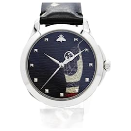 Gucci-Gucci Le Marche des Merveilles 126.4 Black Dial Watch for Men-Other