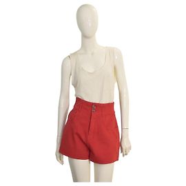 Alaïa Shorts Vermelho