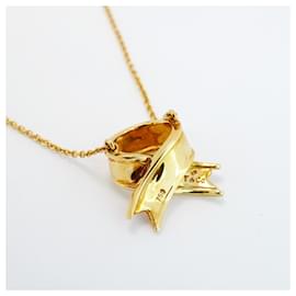 Tiffany & Co-Tiffany Necklace Ribbon in 18K Yellow Gold-Other