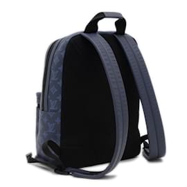 Louis Vuitton-Louis Vuitton Monogram Shadow Sprinter Backpack-Navy blue