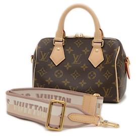 Louis Vuitton-Louis Vuitton Monogram Speedy Bandouliere 20 Handbag-Monogram