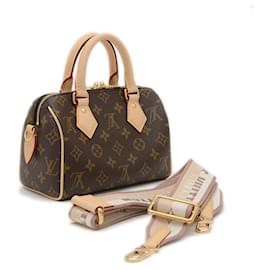 Louis Vuitton-Louis Vuitton Monogram Speedy Bandouliere 20 Handbag-Monogram