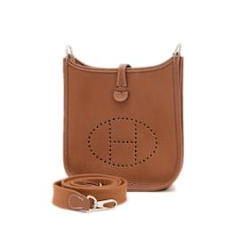 Hermès-Hermes Evelyn TPM Shoulder Bag-Brown