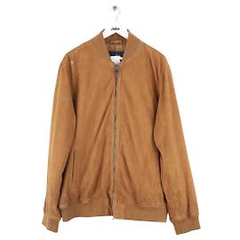 Hackett London Camel leather jacket Camel