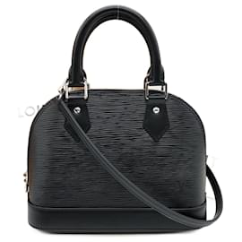 Louis Vuitton-Louis Vuitton Alma BB Handbag-Black