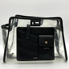 Fendi-Fendi Peekaboo Defender Handbag-Black