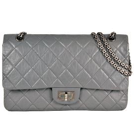 Borsa a spalla con catena Chanel Matelassé Double Flap Marrone