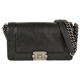 Borsa a Spalla Chanel Boy Nero