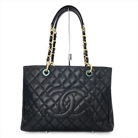 Borsa tote Grand GST Matelassé Chanel Nero