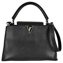 Borsa Louis Vuitton Capucines MM Nero