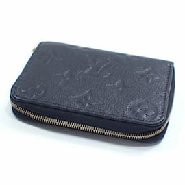 Louis Vuitton-Louis Vuitton Monogram Empreinte Coin Purse-Black