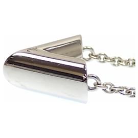 Louis Vuitton-Louis Vuitton Essential V Necklace-Silvery