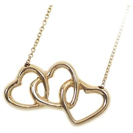 Tiffany & Co-Tiffany Triple Heart Necklace-Other