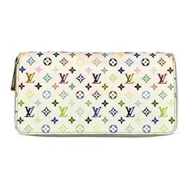 Louis Vuitton-Louis Vuitton Monogram Multicolore Coin Purse-White