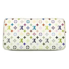 Louis Vuitton-Louis Vuitton Monogram Multicolore Coin Purse-White