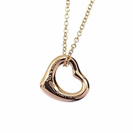 Tiffany & Co-Tiffany Heart Necklace in 18K Yellow Gold-Other