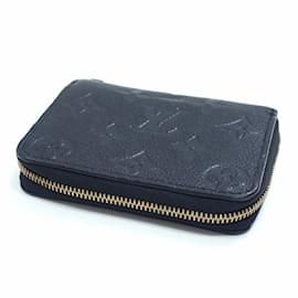 Louis Vuitton-Louis Vuitton Monogram Empreinte Coin Purse-Black