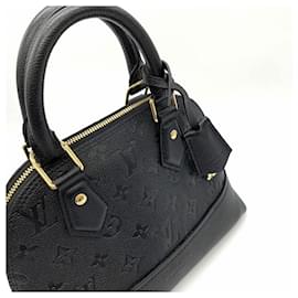 Louis Vuitton-Louis Vuitton Alma BB Handbag-Black