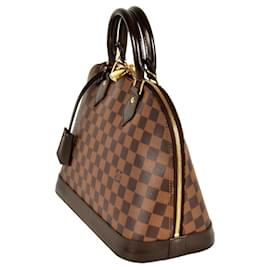 Louis Vuitton-Louis Vuitton Alma PM Handbag-Brown,Damier ebene