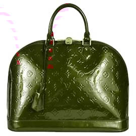 Louis Vuitton-Louis Vuitton Alma GM Handbag-Red