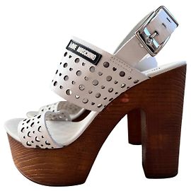 Love Moschino Sandales Blanc