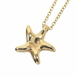 Tiffany & Co-Tiffany Starfish Necklace in 18K Yellow Gold-Other