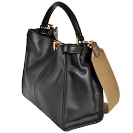 Fendi-Fendi Peekaboo X-Lite Regular Handbag-Black