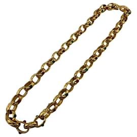 Chanel-Chanel Multicolor Necklace-Golden,Green