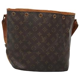Louis Vuitton-LOUIS VUITTON Monogram Petit Noe Shoulder Bag M42226 LV Auth 123366-Monogram