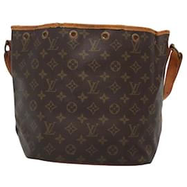 Louis Vuitton-LOUIS VUITTON Monogram Petit Noe Shoulder Bag M42226 LV Auth 123366-Monogram