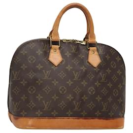 Louis Vuitton-LOUIS VUITTON Monogram Alma Hand Bag M51130 LV Auth BA2191-Monogram