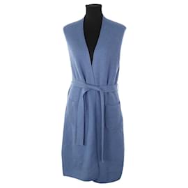Max Mara Blauer Wollcardigan Blau
