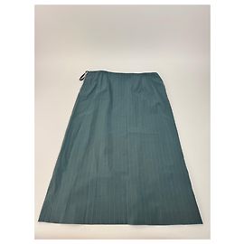 Jupe vintage Givenchy CL turquoise Vert