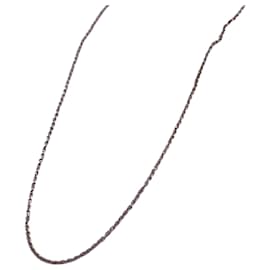 Tiffany & Co-Tiffany & Co. Silver Chain Long Necklace-Silvery