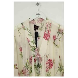 Giambattista Valli-Silk dress-Beige