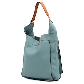 Hermès-Hermès Blue Clemence Marwari PM-Blue,Light blue
