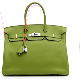 Hermès-Hermès Orange Togo Birkin Retourne 35-Orange