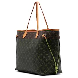 Louis Vuitton-Louis Vuitton Brown Monogram Neverfull GM-Brown
