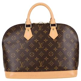 Louis Vuitton-LOUIS VUITTON Monogram Alma Hand Bag M51130 LV Auth 125060V-Monogram