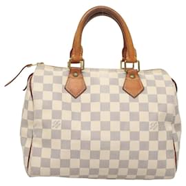 Louis Vuitton-LOUIS VUITTON Damier Azur Speedy 25 Hand Bag N41534 LV Auth 122944-Other