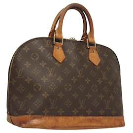 Louis Vuitton-LOUIS VUITTON Monogram Alma Hand Bag M51130 LV Auth BA2166-Monogram