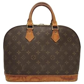 Louis Vuitton-LOUIS VUITTON Monogram Alma Hand Bag M51130 LV Auth BA2166-Monogram